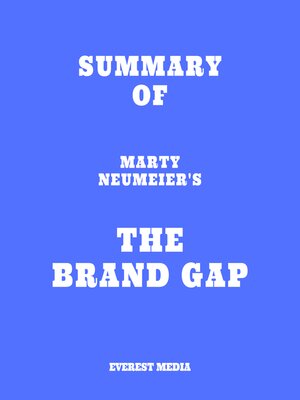 cover image of Summary of Marty Neumeier's the Brand Gap